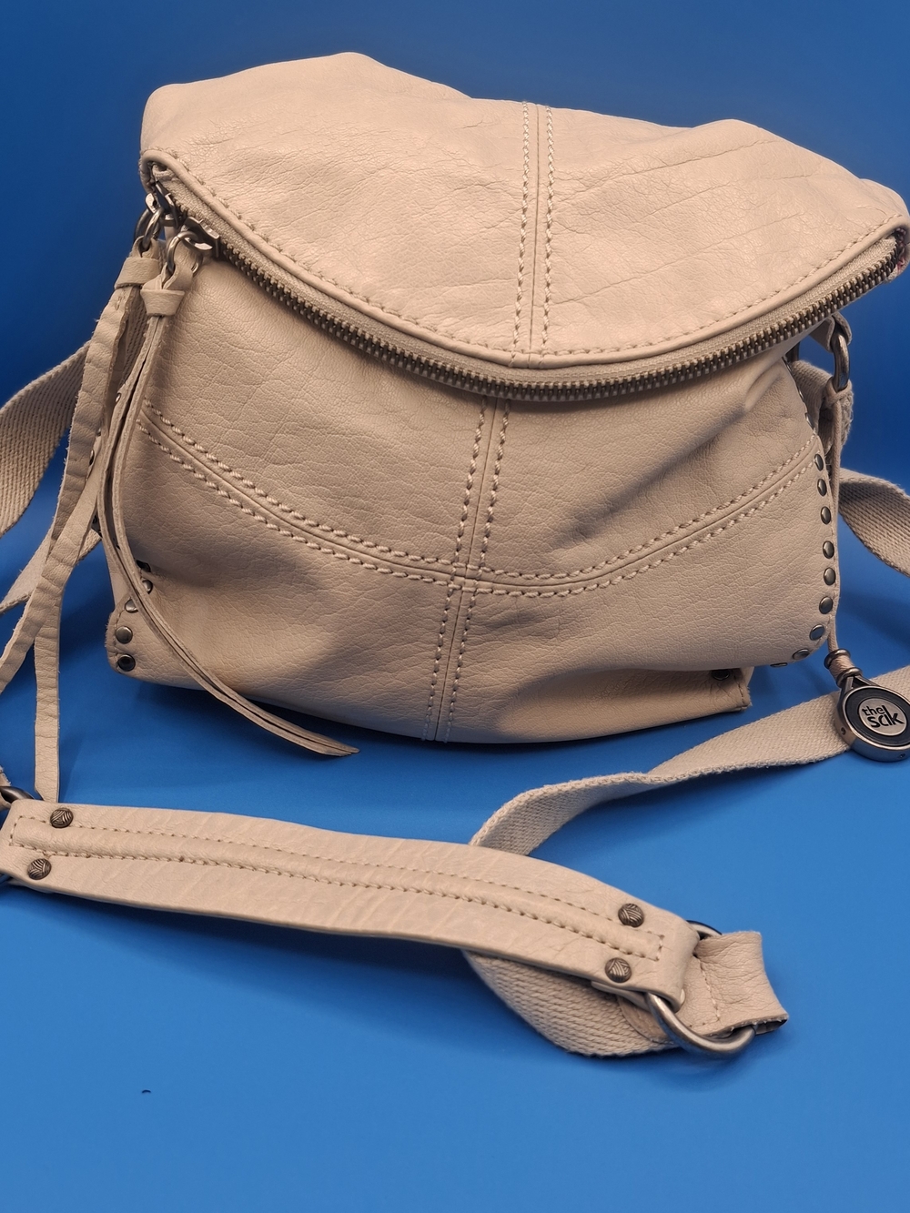 The SAK Neutral Gray Crossbody Bag - Women's Casual Shoulder Bag